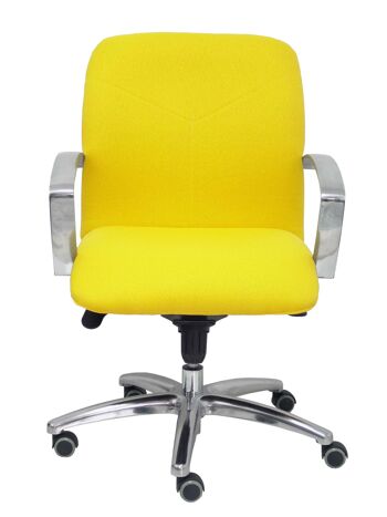 Fauteuil Caudete confident bali jaune 3