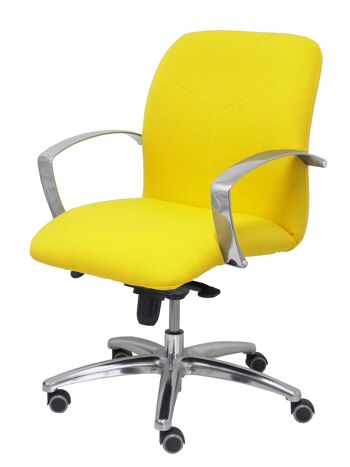 Fauteuil Caudete confident bali jaune 4