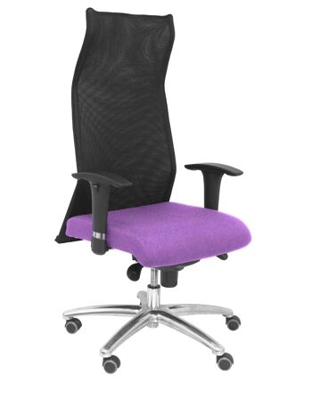 Fauteuil Sahuco bali lilas 2