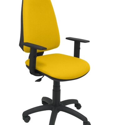 Elche CP bali gelber Stuhl mit verstellbaren Armlehnen