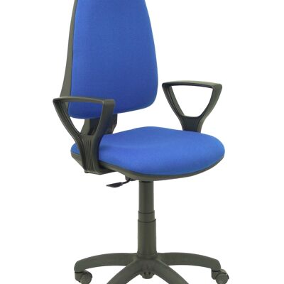 Elche CP bali blue chair with fixed arms