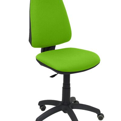 Elche CP bali pistachio green chair with parquet wheels