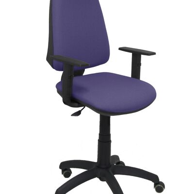Elche CP bali light blue chair adjustable arms parquet wheels