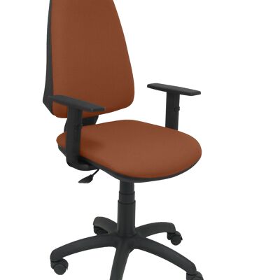 Elche CP bali brown chair with adjustable arms