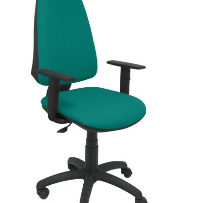 Chaise Elche CP bali vert clair avec accoudoirs réglables