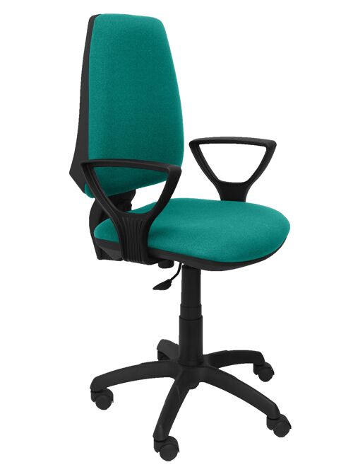 Silla Elche CP bali verde claro brazos fijos