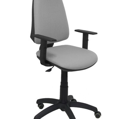 Elche CP bali light gray chair adjustable arms parquet wheels