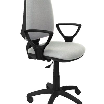 Elche CP bali light gray chair with fixed arms