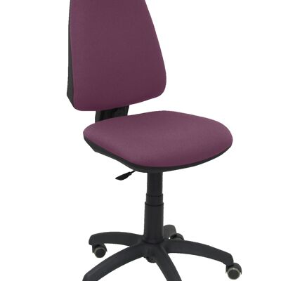 Chaise Elche CP bali violette avec roulettes parquet