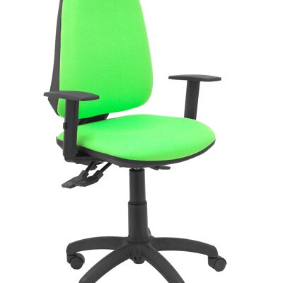 Elche S bali pistachio green chair with adjustable arms