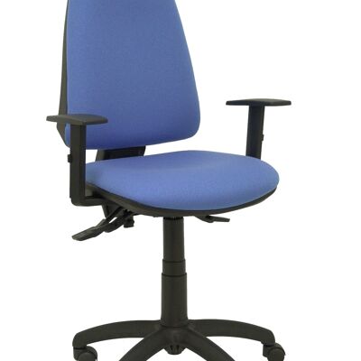 Elche S bali hellblauer Stuhl mit verstellbaren Armlehnen