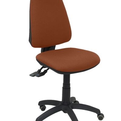 Elche S bali brown chair with parquet wheels