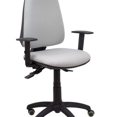 Elche S bali light gray chair adjustable arms parquet wheels