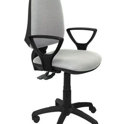 Elche S bali light gray chair with fixed arms