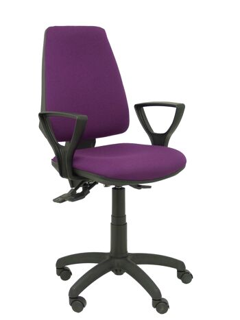 Chaise Elche S bali violet accoudoirs fixes 1