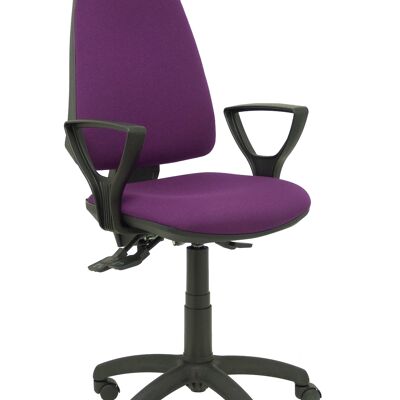 Silla Elche S bali morado brazos fijos