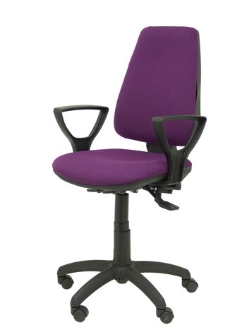 Chaise Elche S bali violet accoudoirs fixes 4