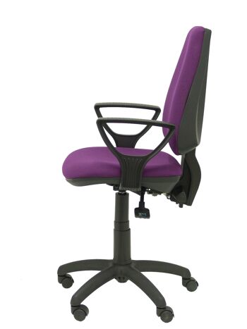 Chaise Elche S bali violet accoudoirs fixes 5