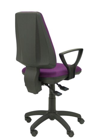 Chaise Elche S bali violet accoudoirs fixes 8