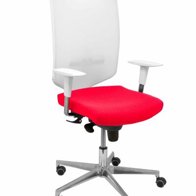 Ossa white bali red chair