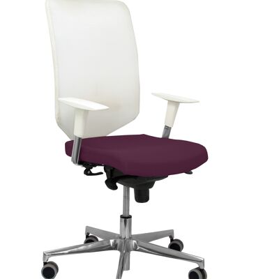 Chaise Ossa blanc bali violet