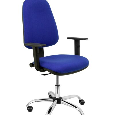 Chaise Socovos bali bleu avec accoudoirs réglables