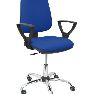 Socovos bali blue chair with fixed arms