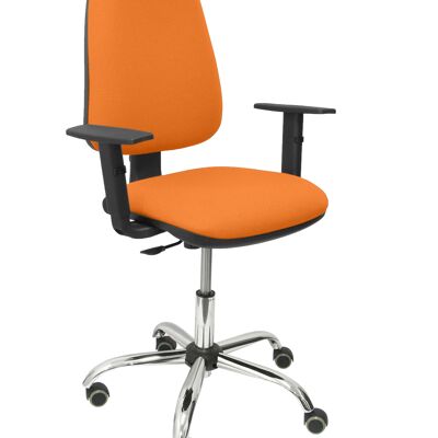 Socovos bali orange chair with adjustable arms