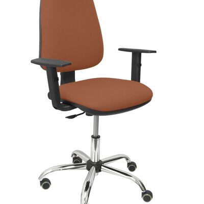 Socovos bali brown chair with adjustable arms