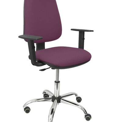 Purple bali Socovos chair with adjustable arms