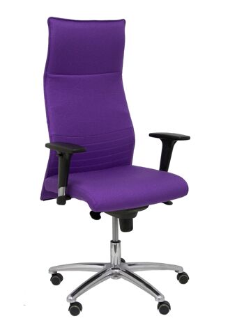 Fauteuil Albacete XL bali lilas jusqu'à 160kg 1