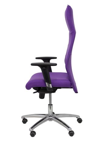 Fauteuil Albacete XL bali lilas jusqu'à 160kg 5