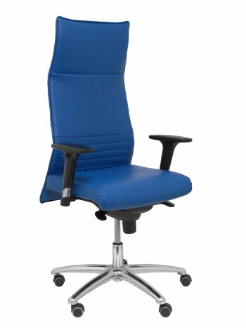 Fauteuil simili cuir bleu Albacete XL jusqu'à 160kg 1