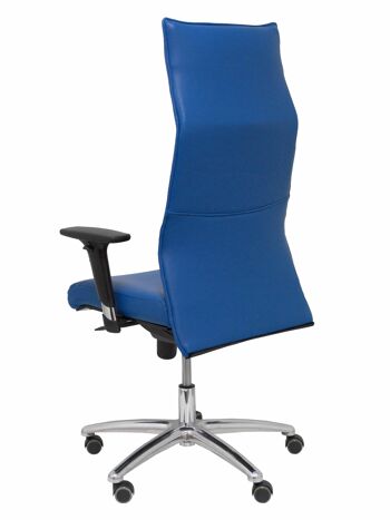 Fauteuil simili cuir bleu Albacete XL jusqu'à 160kg 6