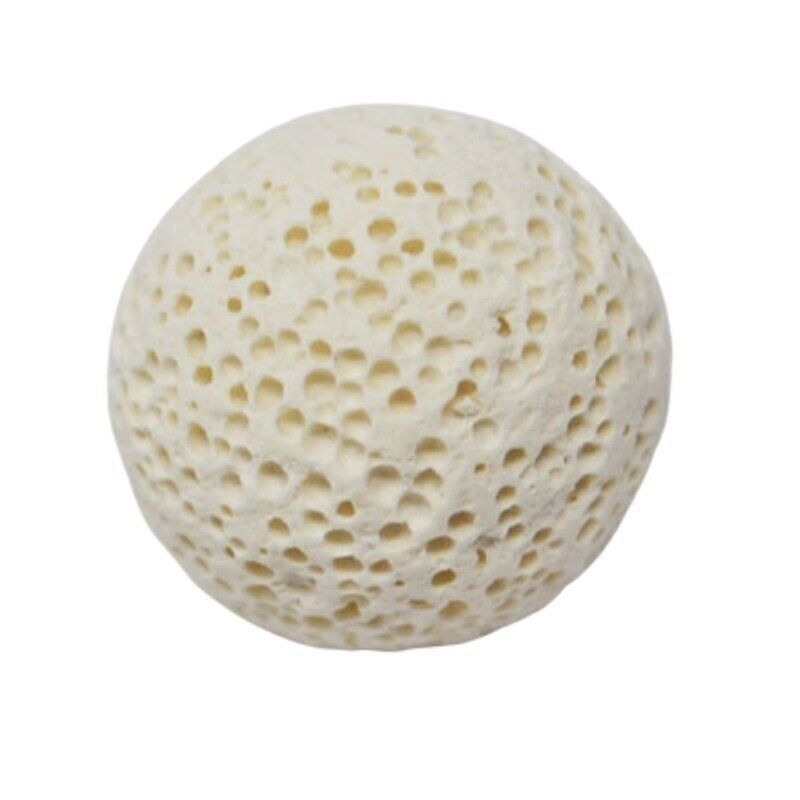 Porous lava ball for diffuser - White