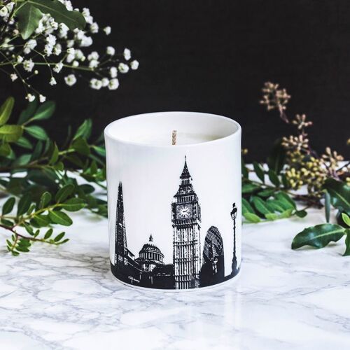 London Candle & holder x