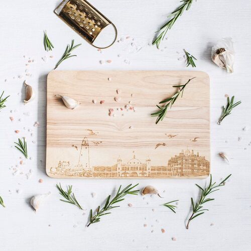 Whitley Bay Chopping Board - Small - 20cm x 30cm x 1.5cm