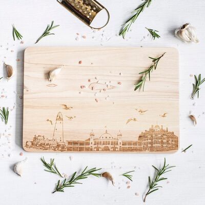 Whitley Bay Chopping Board - Large - 24cm x 35cm x 1.5cm