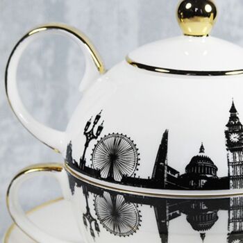 Ensemble London Tea For One - Trace d'or 2