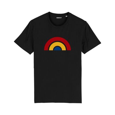 T-shirt "Arc-en-ciel" - Femme - Couleur Noir