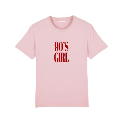 T-Shirt "90'S GIRL" - Damen - Farbe Rosa