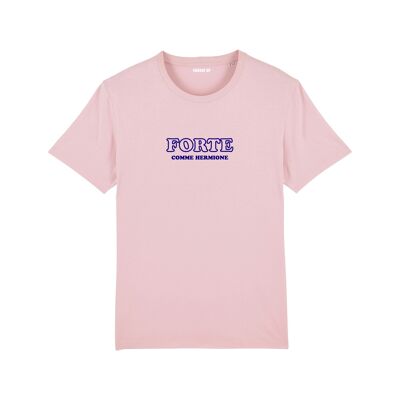 "Strong like Hermione" T-shirt - Woman - Pink color