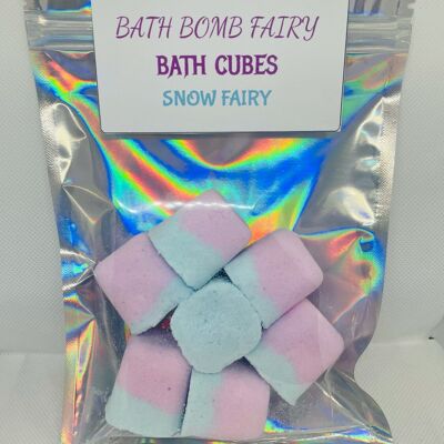 Bath cubes - snow fairy