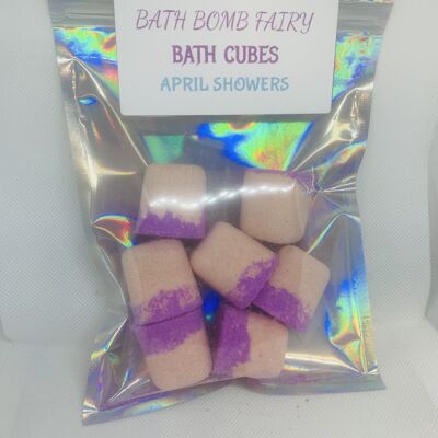 Bath cubes - april showers