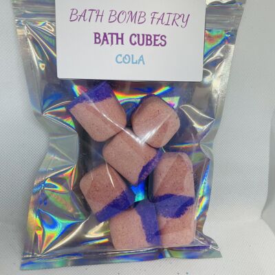 Bath cubes - cola cubes