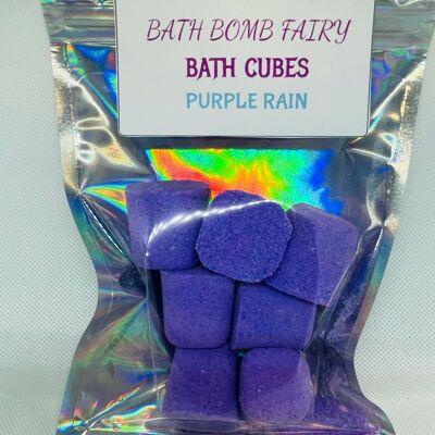 Bath cubes - purple rain