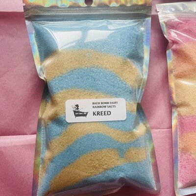 Rainbow bath salts - once upon a time