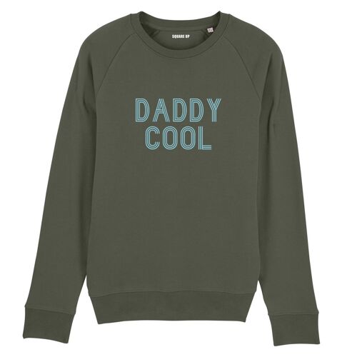 Sweatshirt "Daddy Cool" - Homme - Couleur Kaki