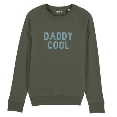 Sweatshirt "Daddy Cool" - Homme - Couleur Kaki