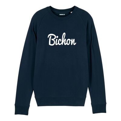 Sweatshirt "Bichon" - Homme - Couleur Bleu Marine